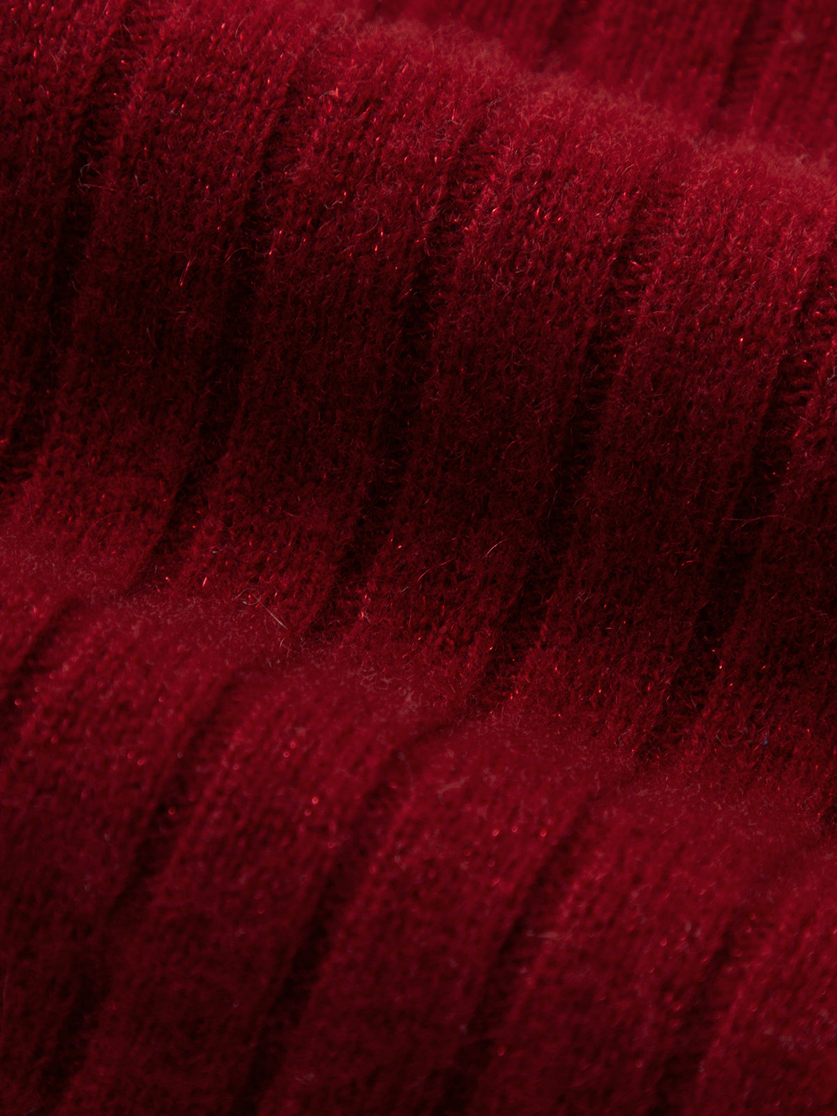 Close-up of red fabric texture