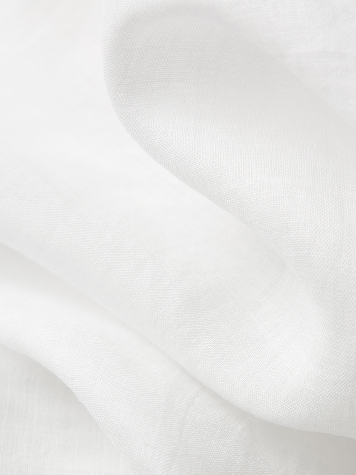 Tie Neck Natural Ramie Blouse Shirt