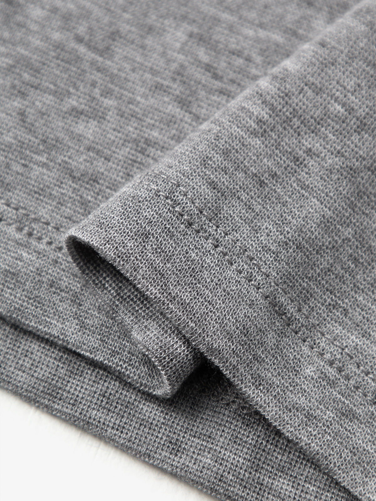 Slim Fit Lyocell Neck T-Shirt