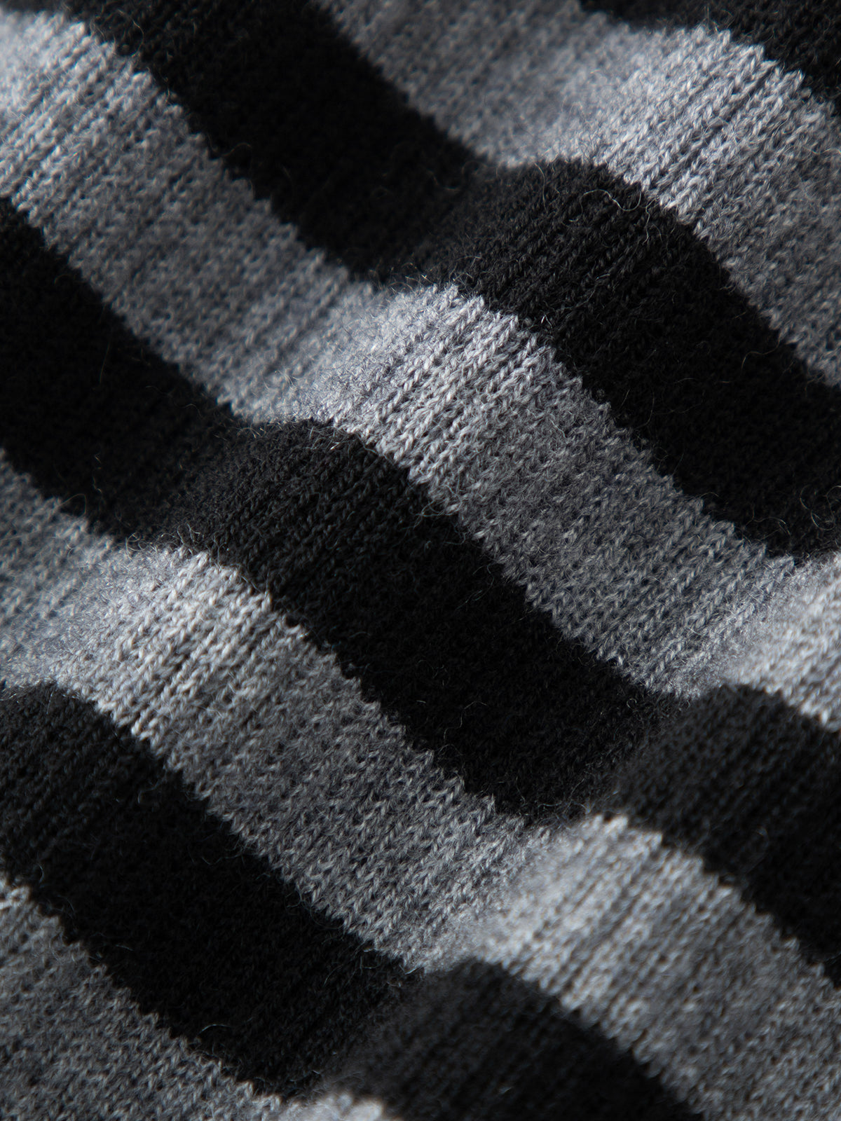 Striped Long-Sleeve Fitted Top