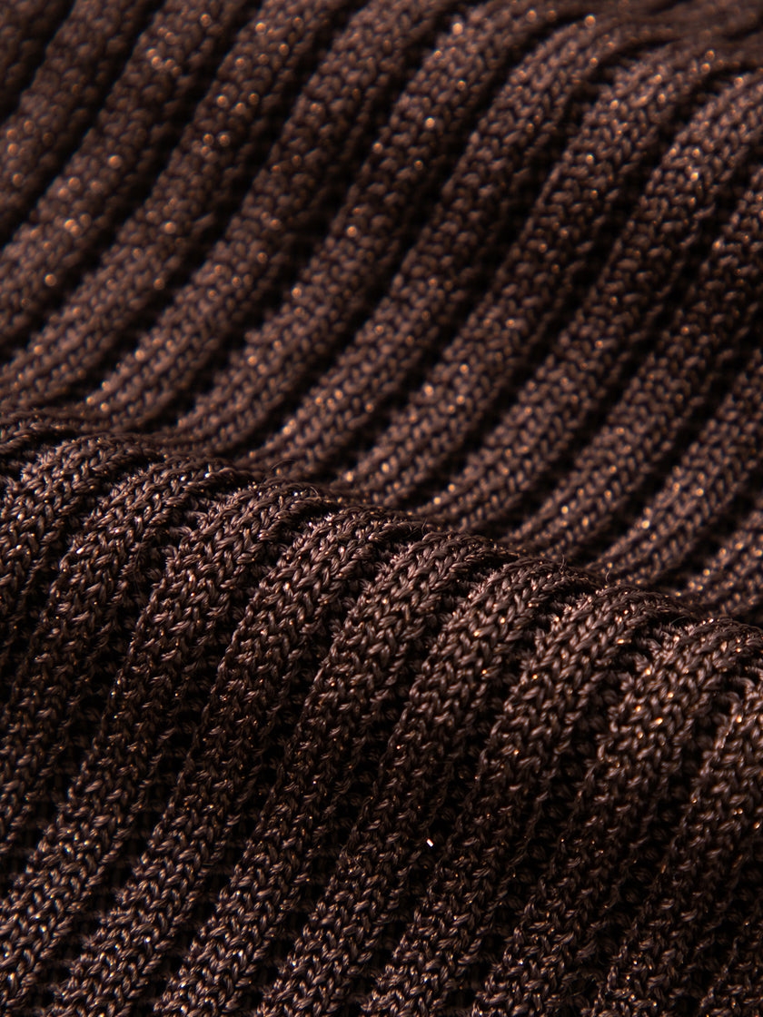 V-Neck Ribbed Knit Tank