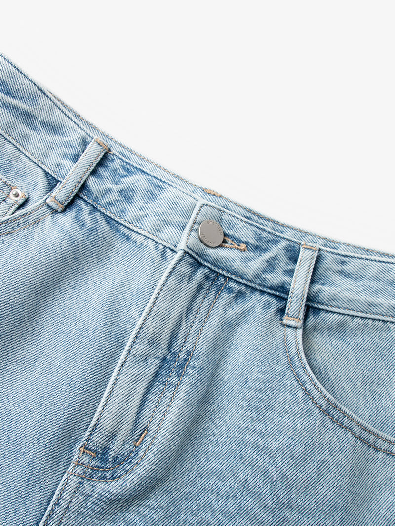 Calça Jeans Reta