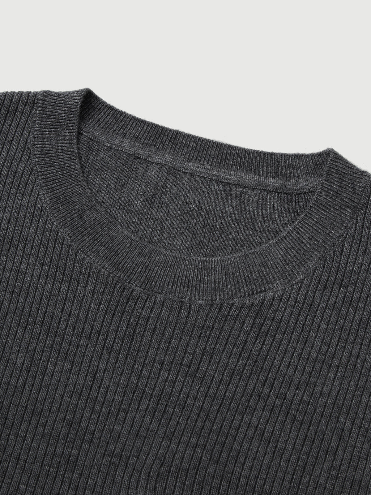 Sleeveless Wool-Blend Knit Dress