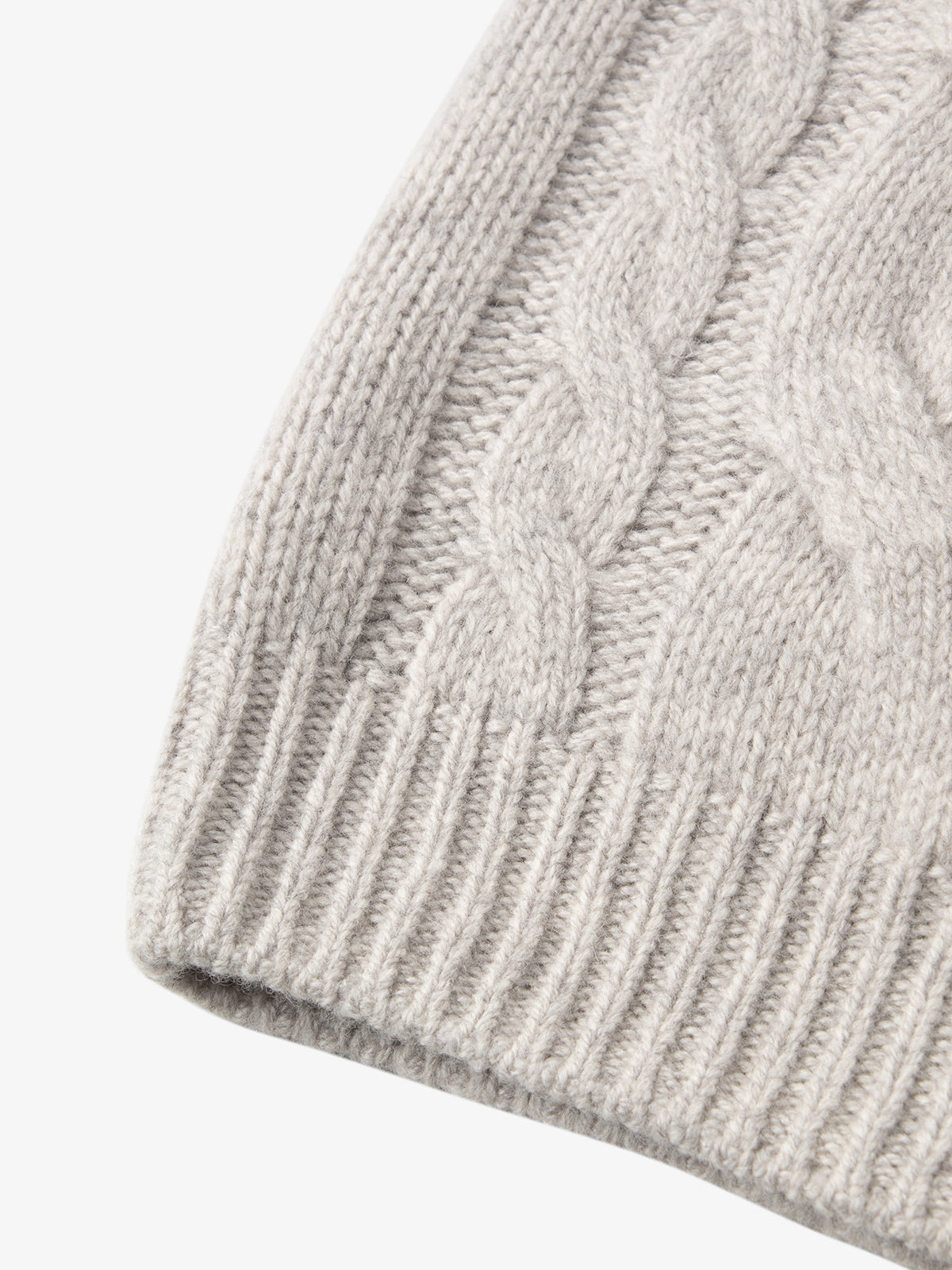 Pure Wool Cable Knit Cardigan