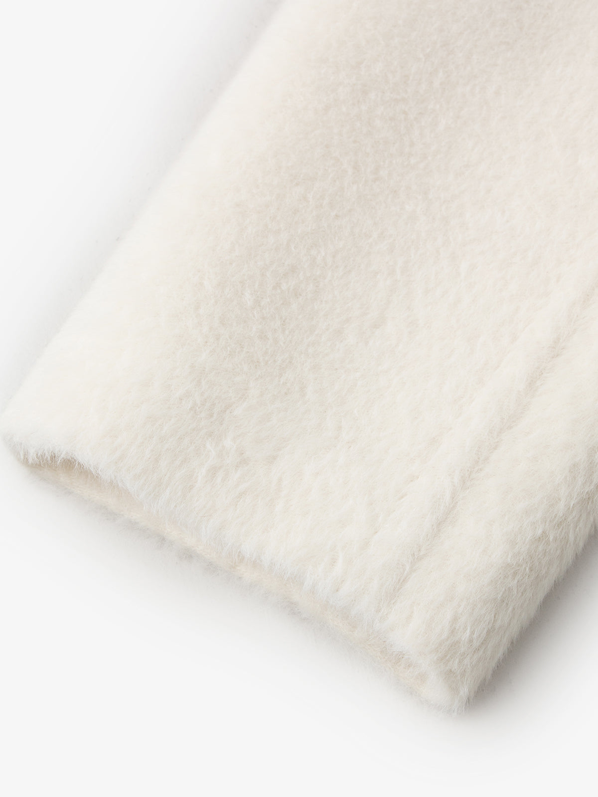 Double Breasted Alpaca Wool Coat