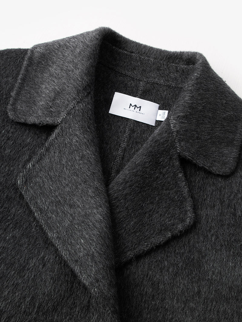 Wool Tailored Warp Coat - MEILLEUR MOMENT OFFICIAL STORE NEW YORK