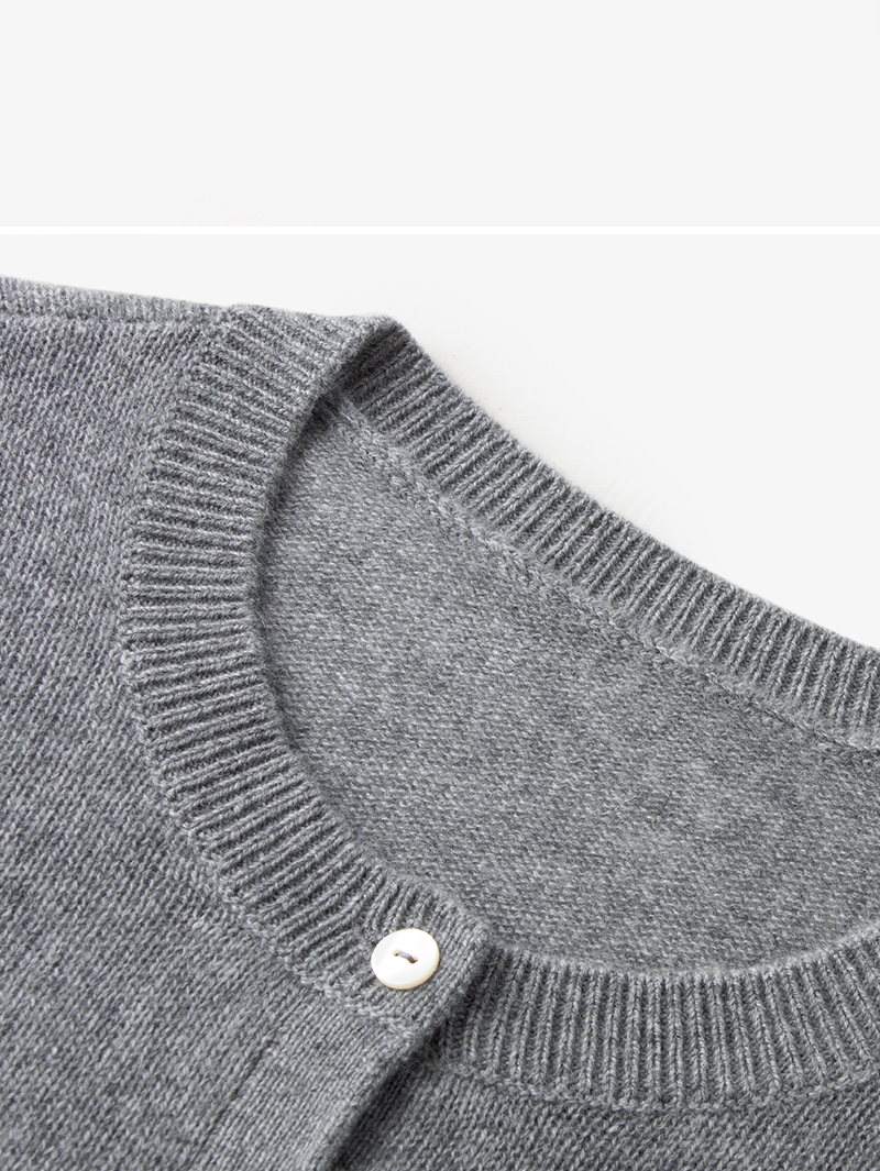 Striped Cashmere Cardigan