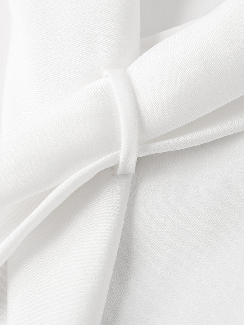 Tie Neck Silk Blouse - MEILLEUR MOMENT OFFICIAL STORE NEW YORK