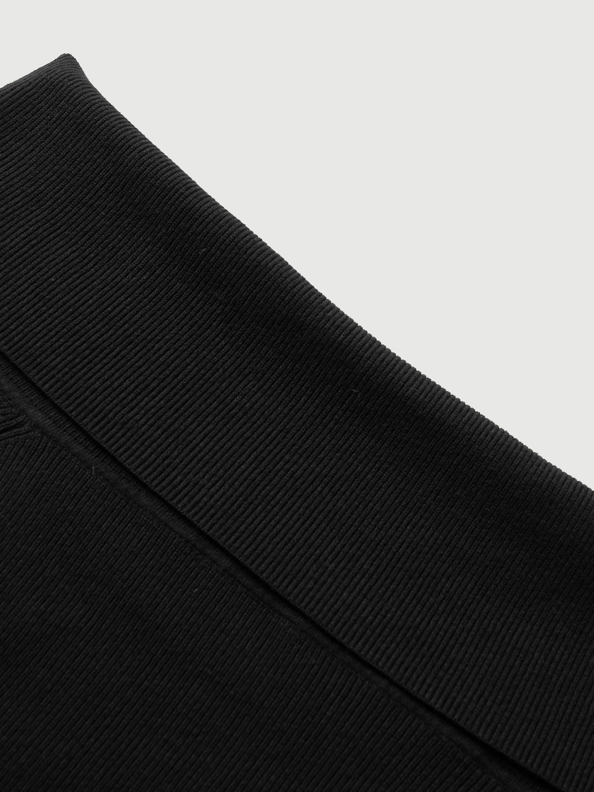 Off-Shoulder Long-Sleeve Fitted Top