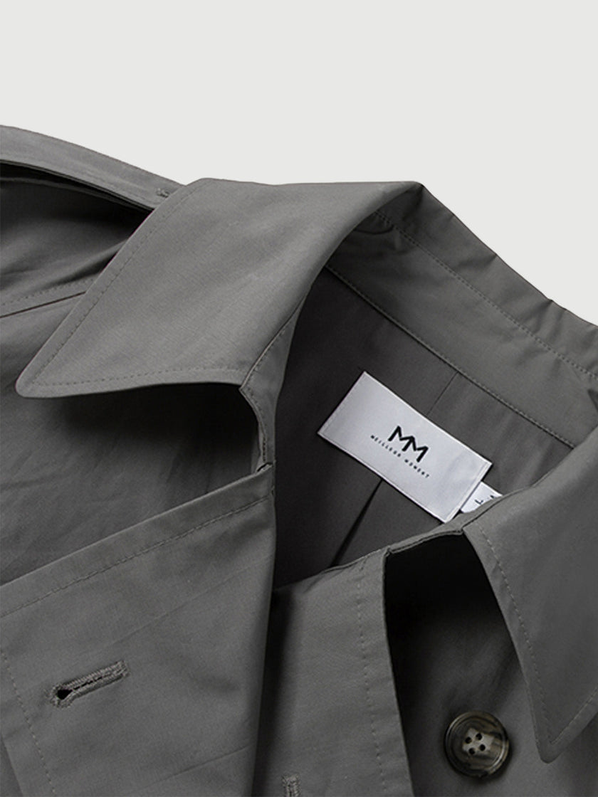 Trench-coat croisé