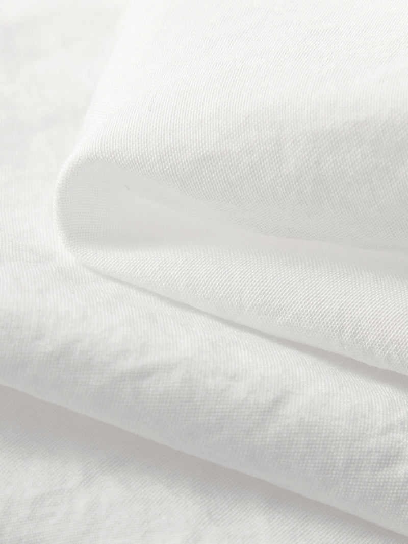 Stand Collar Trim Blouse