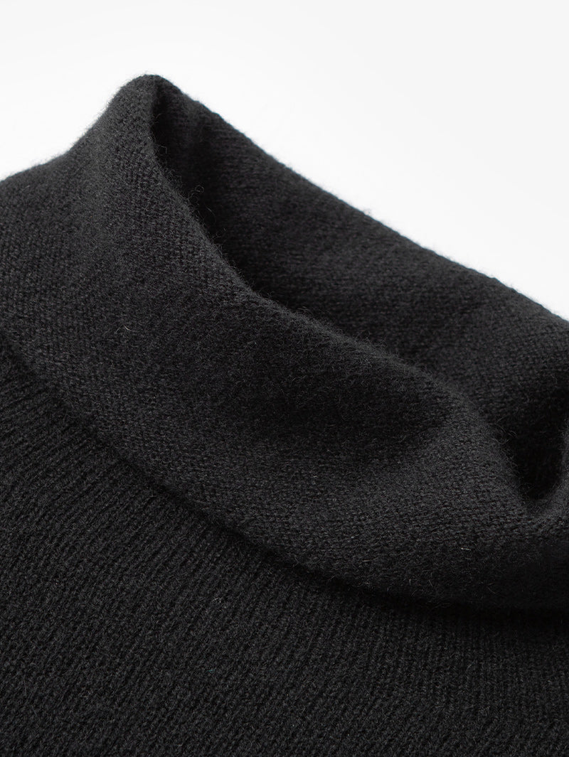 Turtleneck Cashmere Layering Sweater