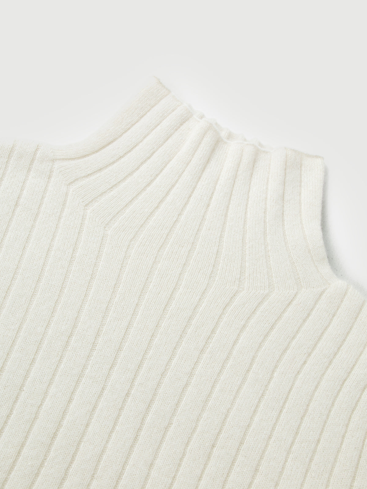 Turtleneck Cashmere Sweater Snow Mocha