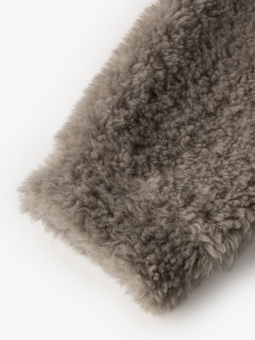 100% Wool Fluff Coat