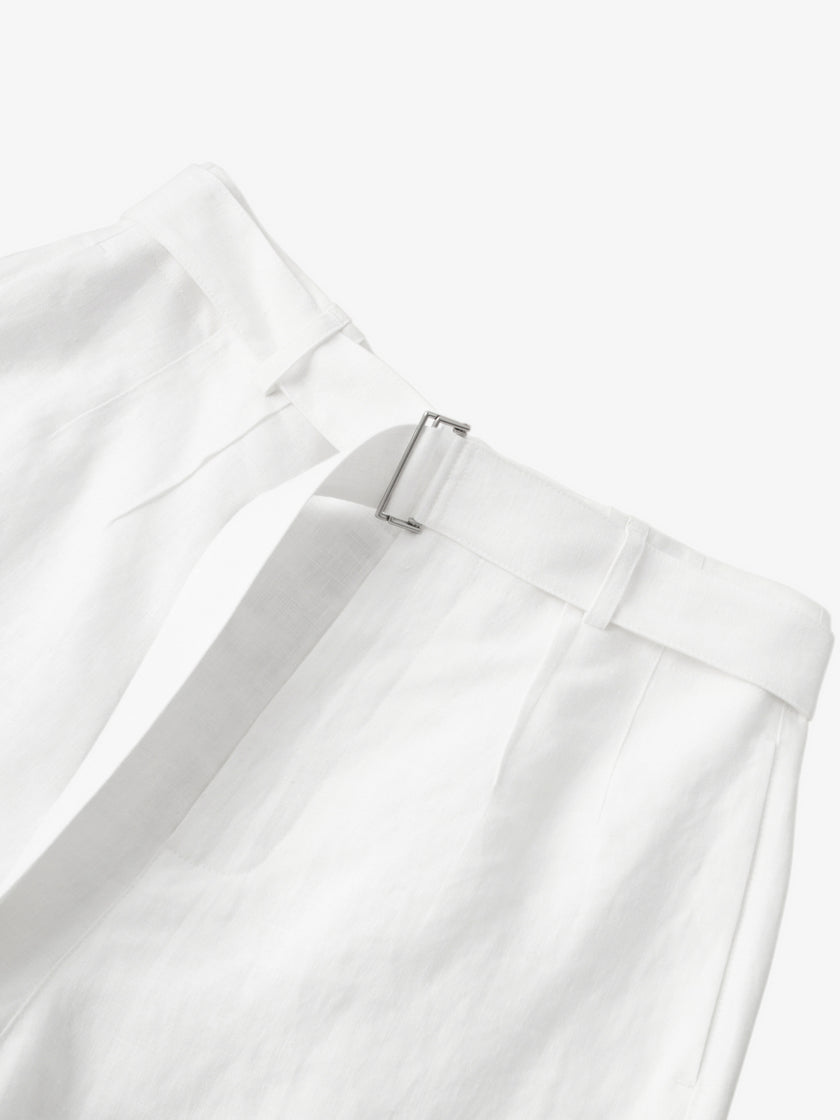 100% Linen Shorts