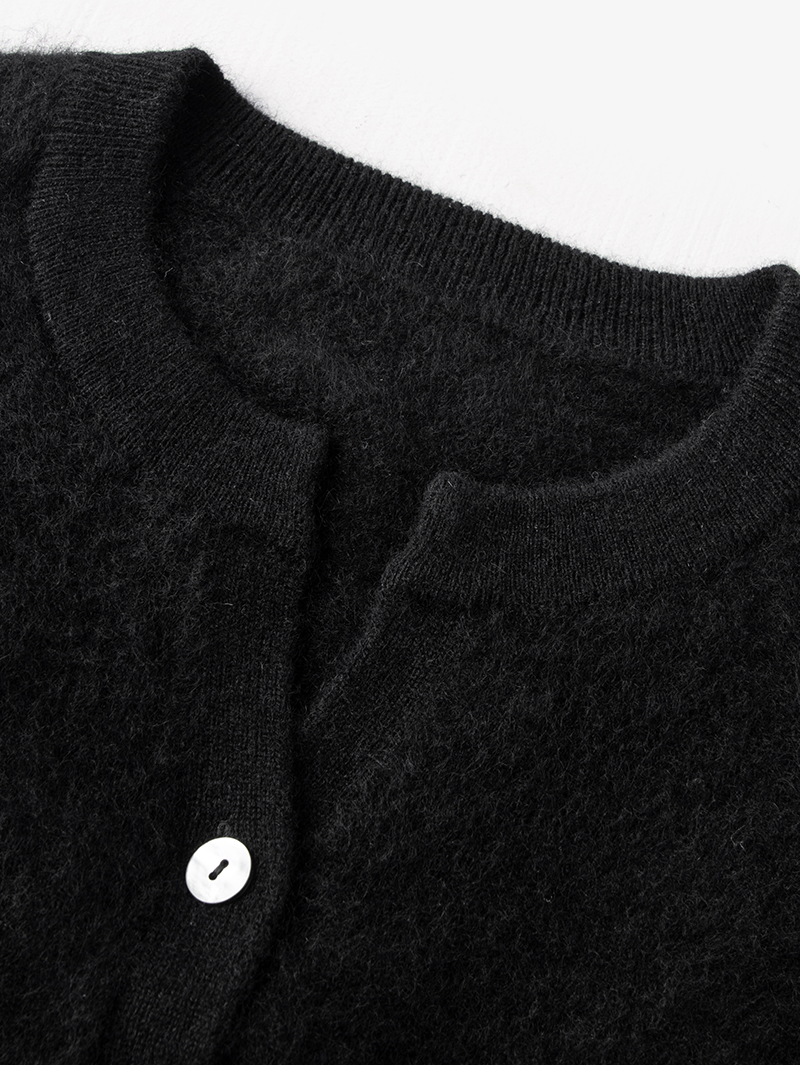 V Neck Pure Cashmere Cardigan