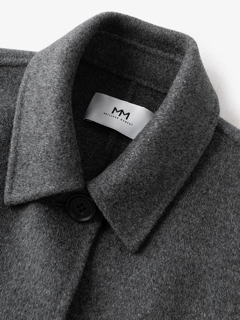 100% Australian Merino Wool Coat - MEILLEUR MOMENT OFFICIAL STORE NEW YORK