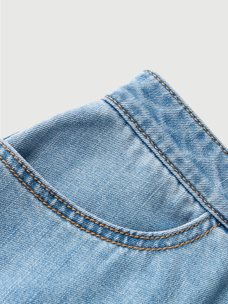 Midi Denim Skirt