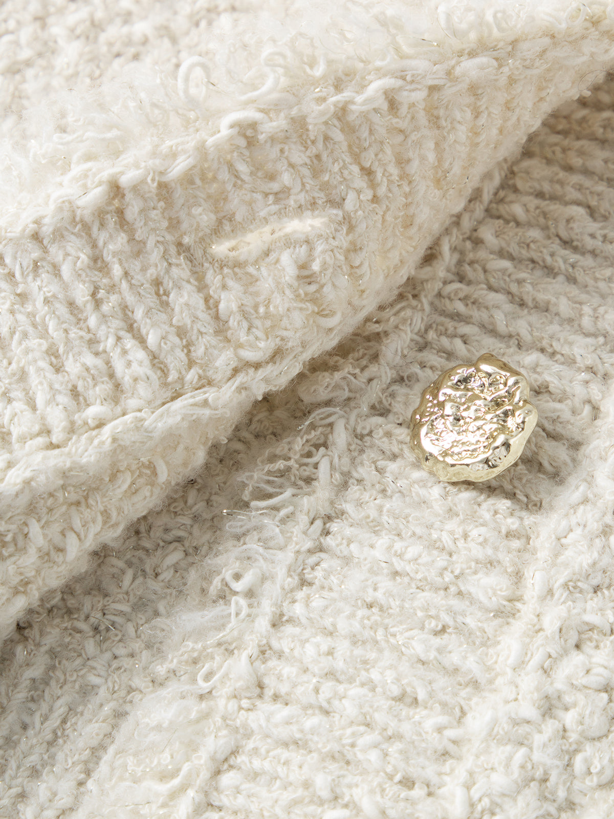 Fluffy Knit Cardigan