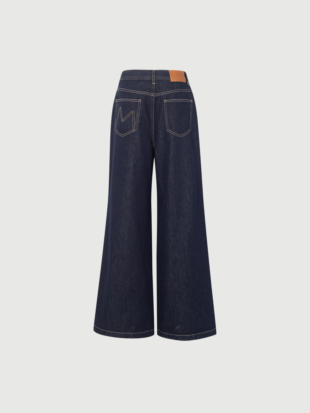 Slightly Flare 100% Cotton Jeans