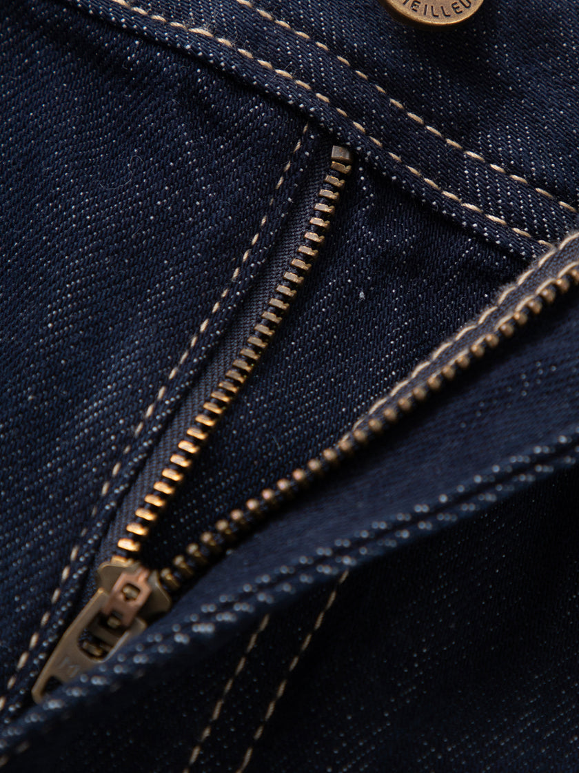 Slightly Flare 100% Cotton Jeans