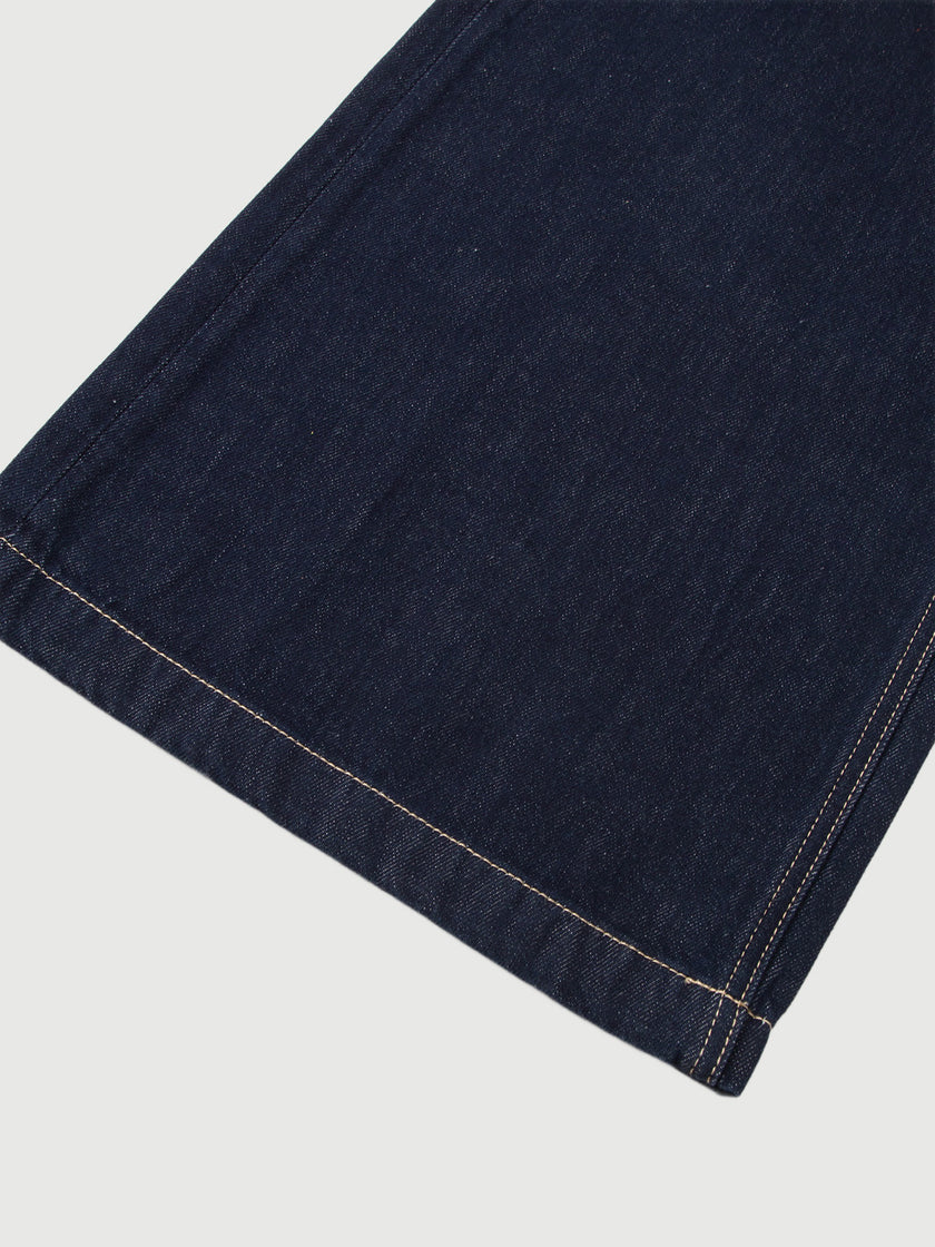 Slightly Flare 100% Cotton Jeans
