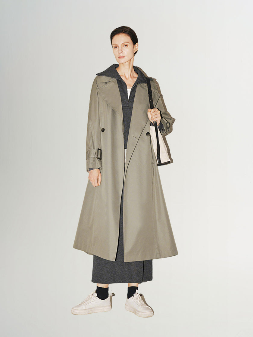 Belted Trench Coat