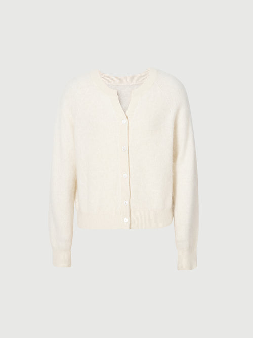 Load image 1 in gallery view. Pure Cashmere Cardigan - MEILLEUR MOMENT OFFICIAL STORE NEW YORK 