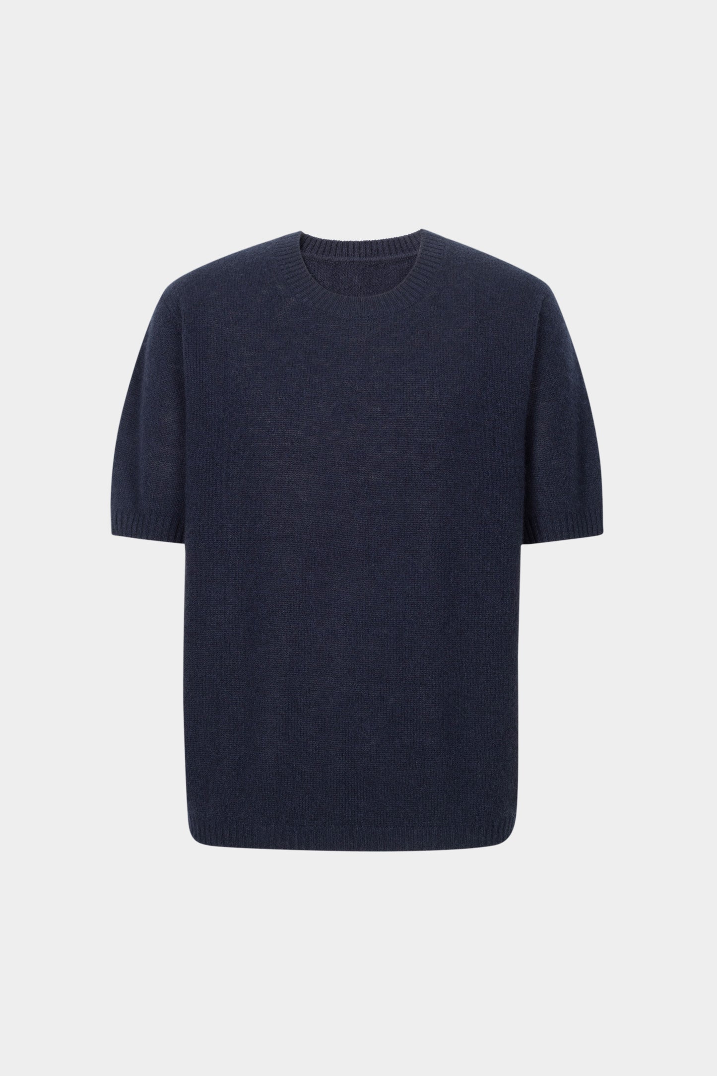 Crew Neck Short Sleeve Knit Top