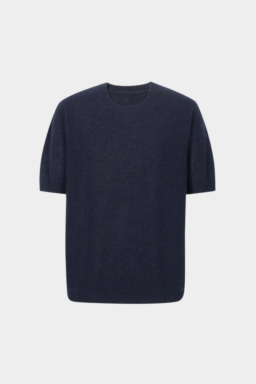Load image 1 in gallery view. Crew Neck Short Sleeve Knit Top