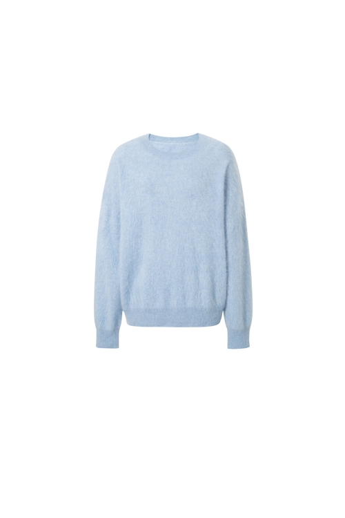 Load image 1 in gallery view. Pure Cashmere Crewneck Sweater