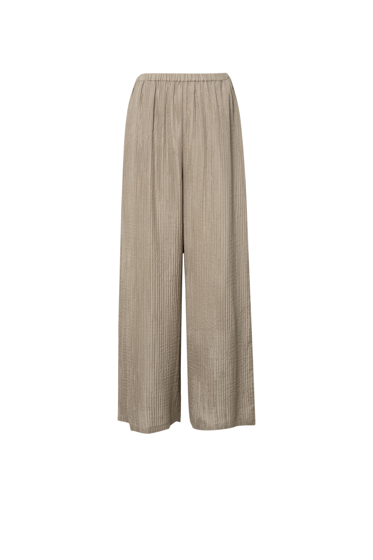 Relaxed Pleated Silk Pants