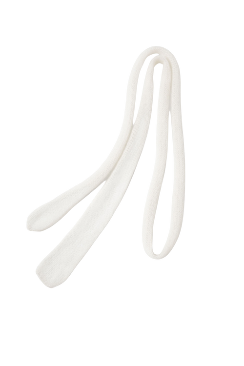 Load image 1 in gallery view. Relaxed Ribbed Knit Skinny Scarf