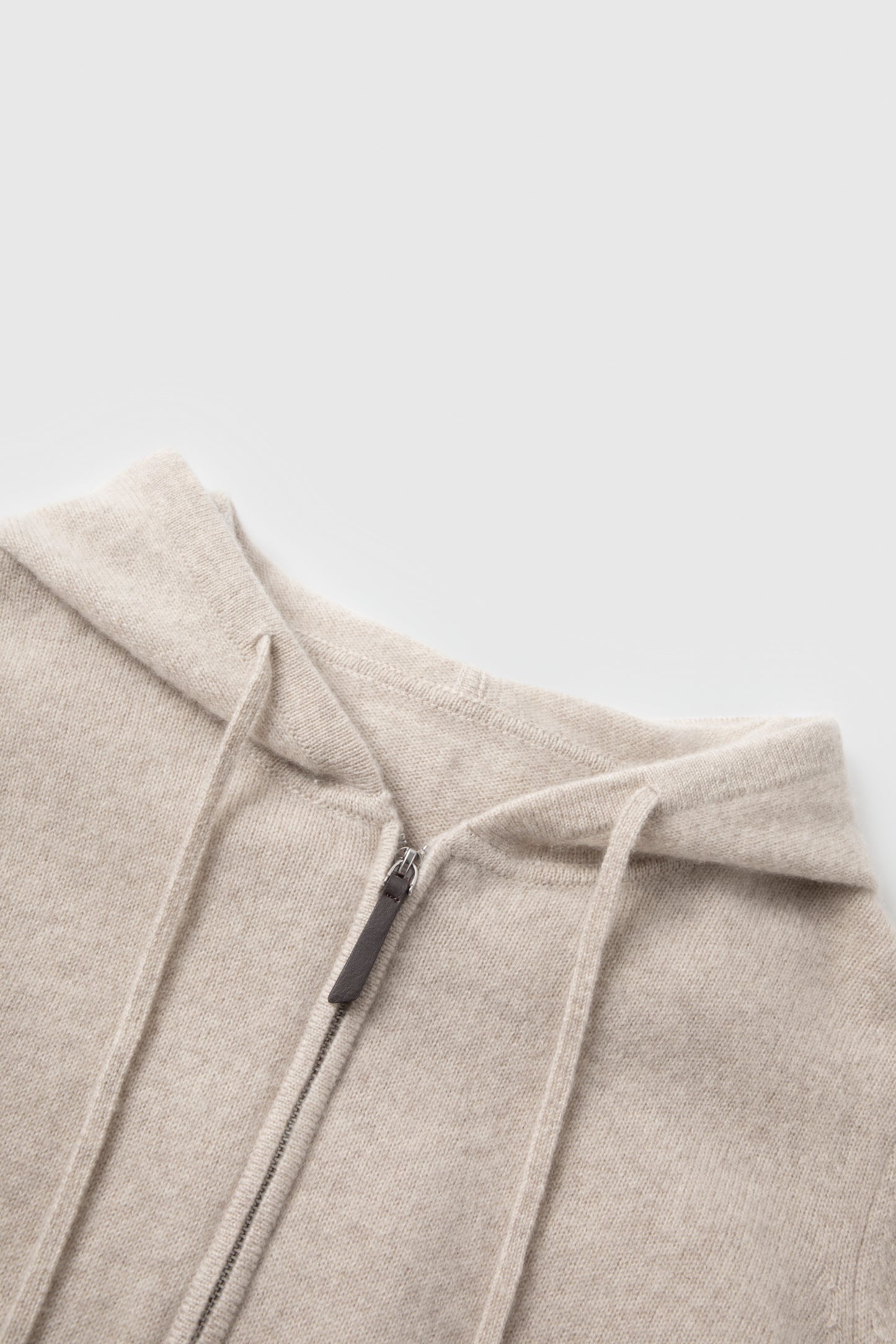 Relaxed Drop-Shoulder Cashmere Hoodie