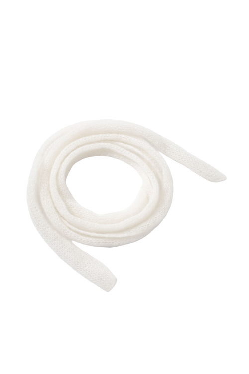 Load image 1 in gallery view. Relaxed Ribbed Knit Skinny Scarf