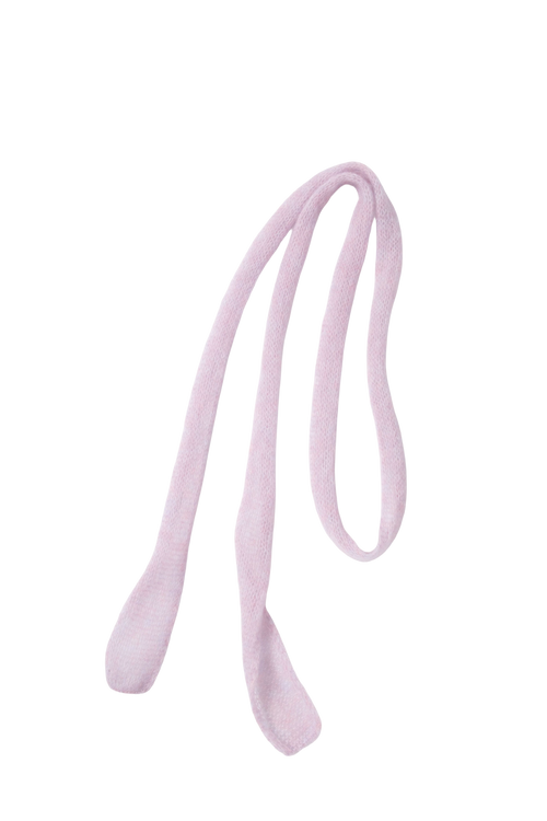 Load image 1 in gallery view. Relaxed Ribbed Knit Skinny Scarf