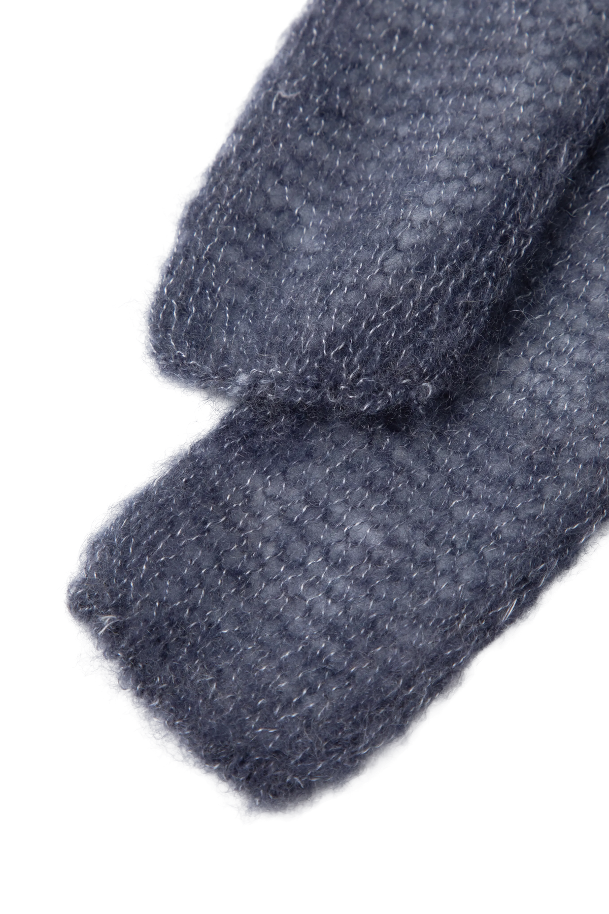 Relaxed Ribbed Knit Skinny Scarf