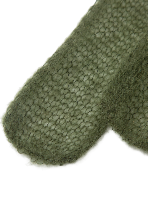 Load image 1 in gallery view. Relaxed Ribbed Knit Skinny Scarf