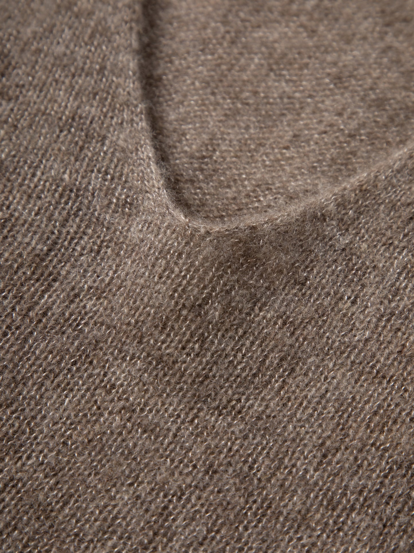 Relaxed V-Neck Raglan Sweater