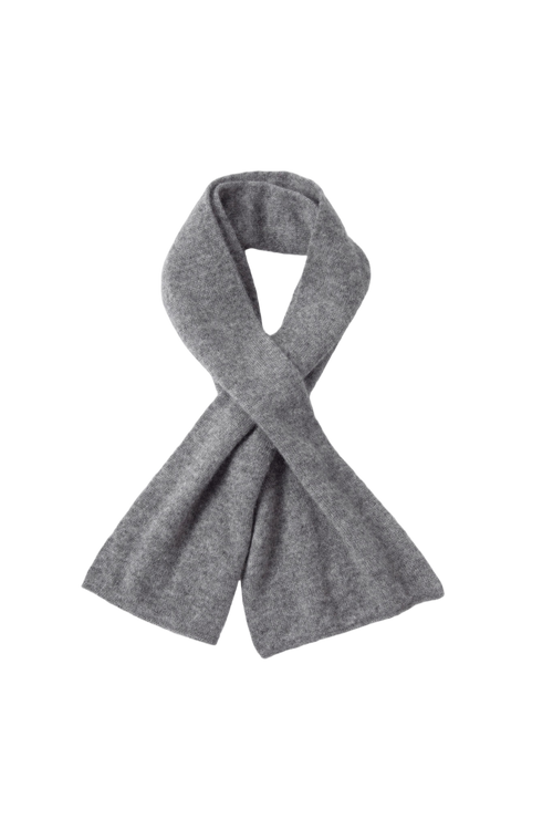 Load image 1 in gallery view. Cashmere-Silk Ribbed Scarf
