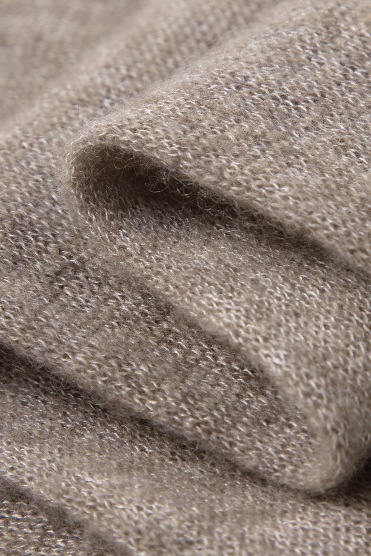 Cashmere-Silk Ribbed Scarf