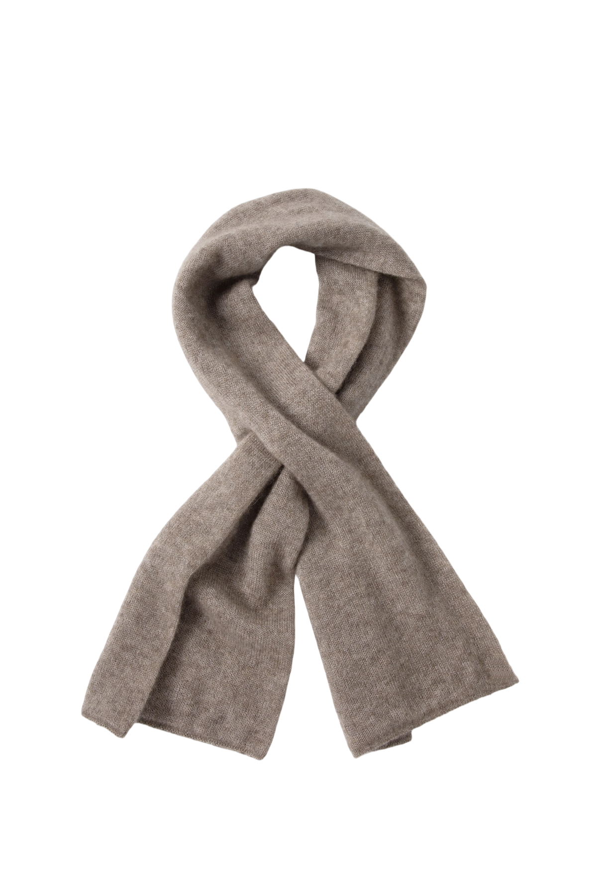 Cashmere-Silk Ribbed Scarf