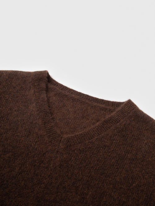 Load image 1 in gallery view. Relaxed V-Neck Raglan Sweater