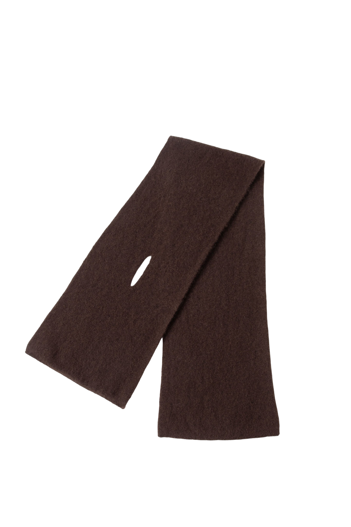 Cashmere-Silk Ribbed Scarf