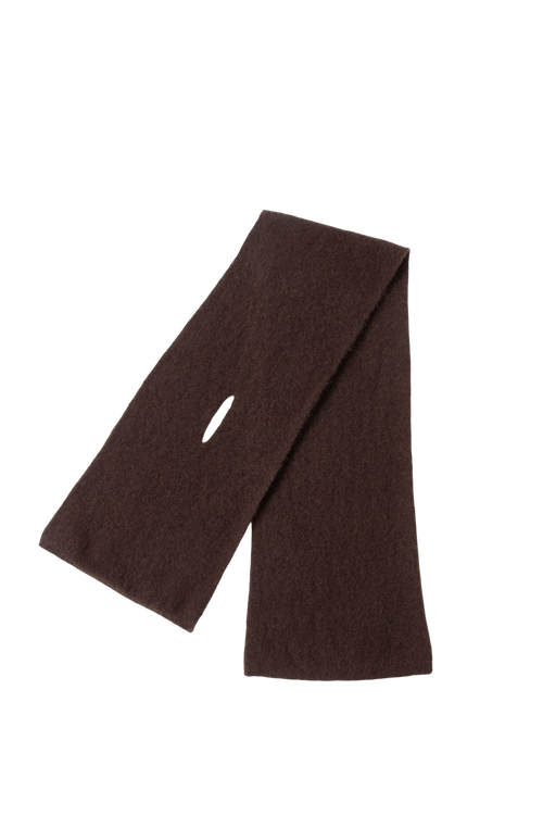 Load image 1 in gallery view. Cashmere-Silk Ribbed Scarf