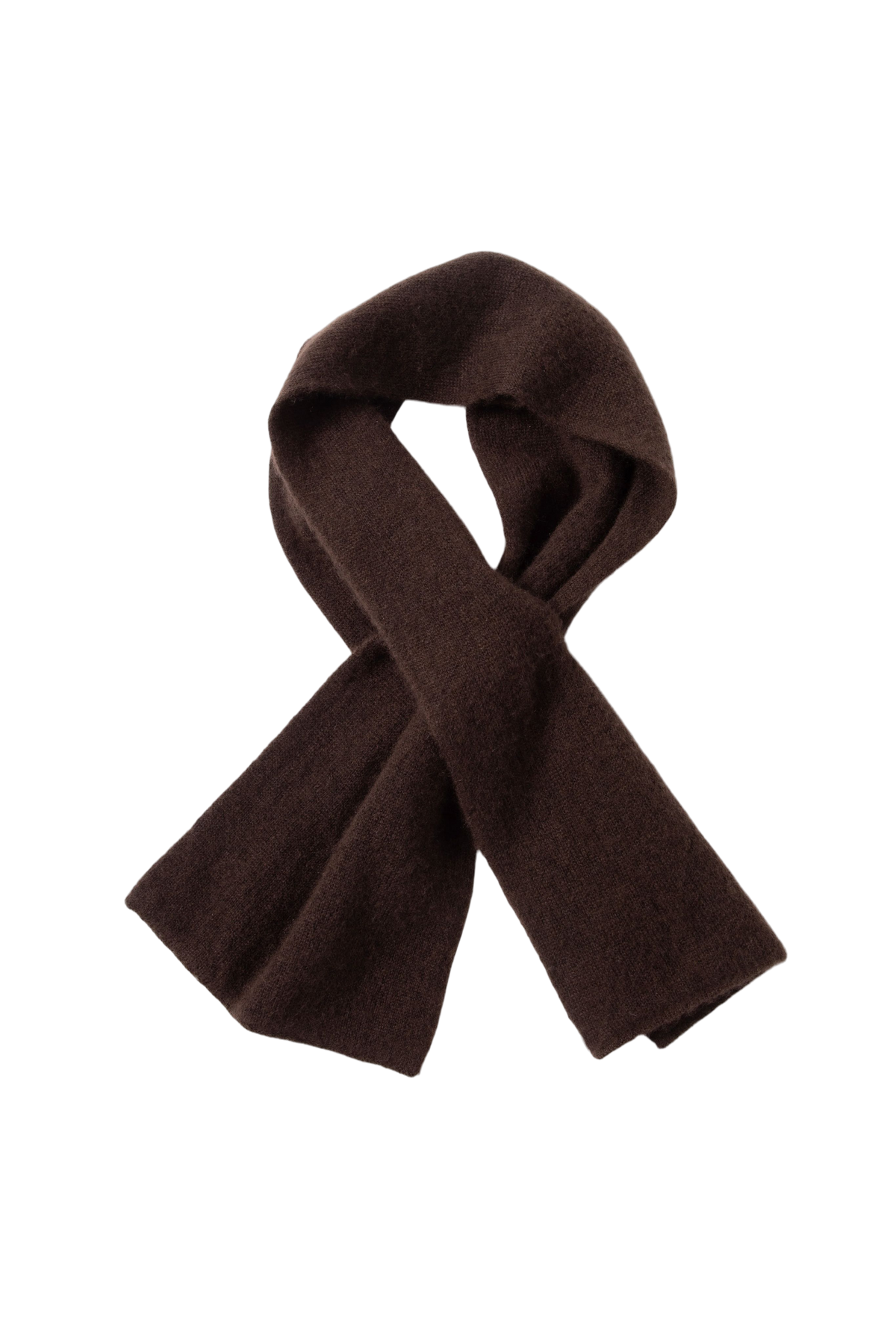 Cashmere-Silk Ribbed Scarf