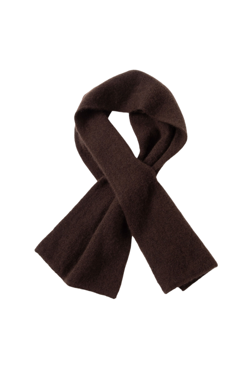 Load image 1 in gallery view. Cashmere-Silk Ribbed Scarf