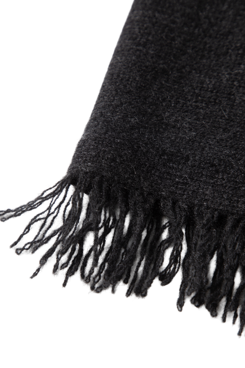 Load image 1 in gallery view. Cashmere Fringed Wrap Scarf