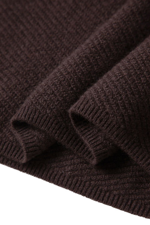 Load image 1 in gallery view. Pleated Cashmere Knit Skirt