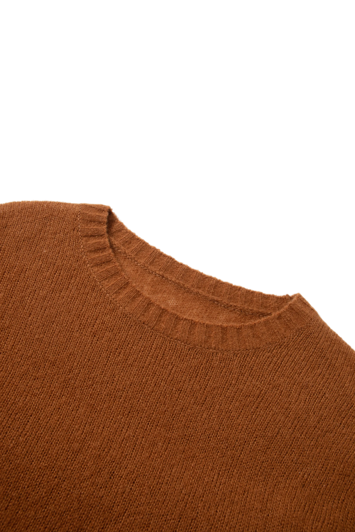 Load image 1 in gallery view. Lightweight Cashmere-Silk Crewneck Sweater